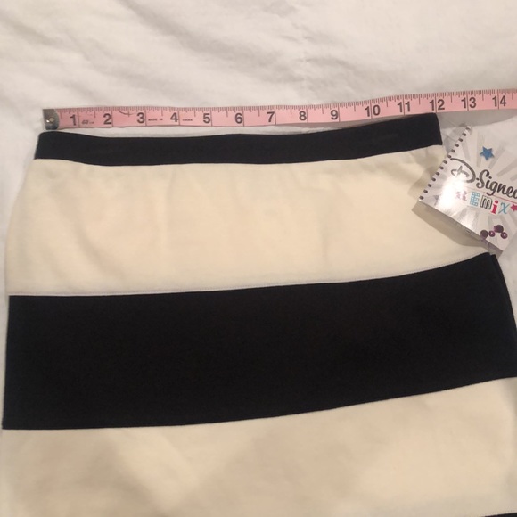 🆕Disney Girl knit skirt! black/ivory! vintage from the Cece collection! NWT! L - Picture 3 of 12